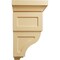 Ekena Millwork 6"W x 6 3/4"D x 12"H Large Reyes Wood Corbel, Maple CORW06X06X12RYMA - alternate 2